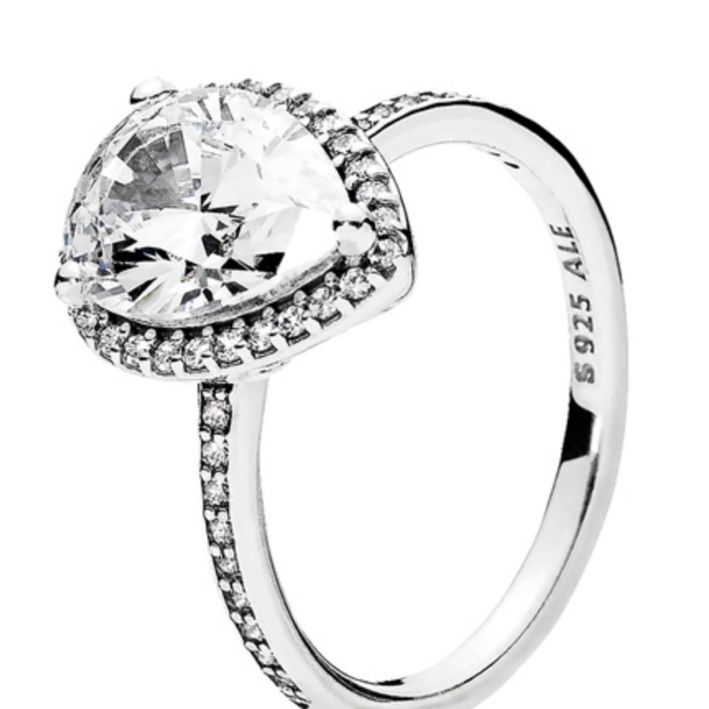 NEW Pandora Large Radiant Teardrop Ring